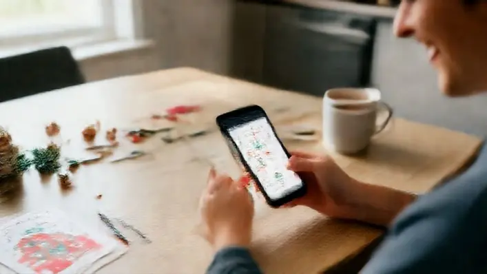 aplicativo para fazer cartao de natal