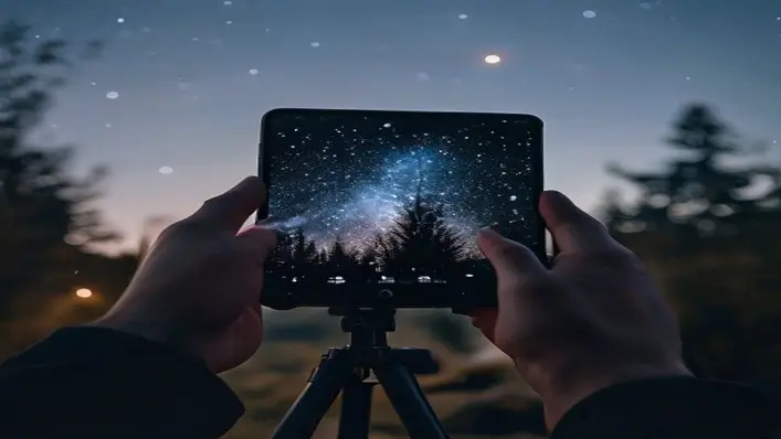 astrofotografia com celular samsung