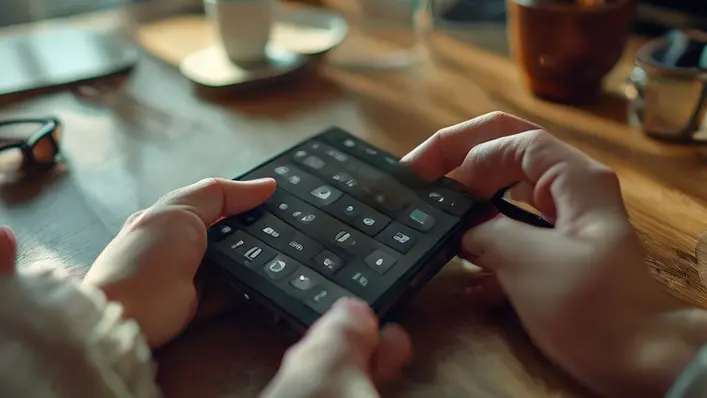 como aumentar o tamanho do teclado do celular samsung
