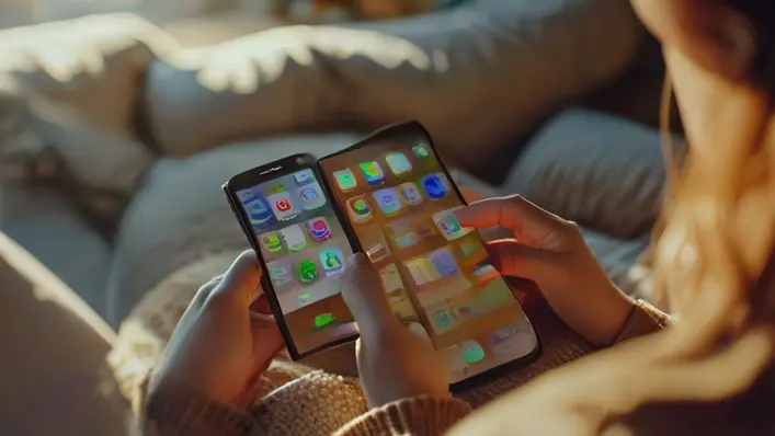 como organizar seu celular samsung