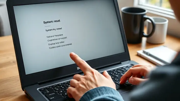 como resetar notebook dell