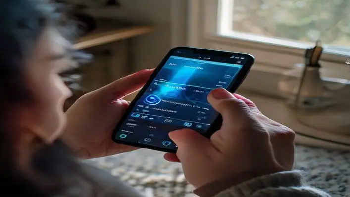 como tirar a luz azul do celular samsung