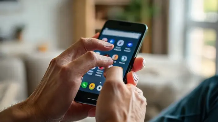 como ver aplicativo em segundo plano