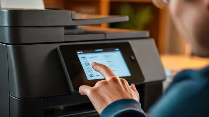 o que é impressora com ecrã lcd