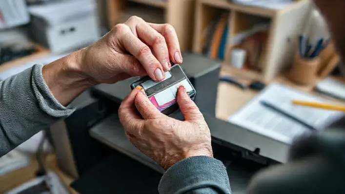 o que é liberação de tinta na impressora