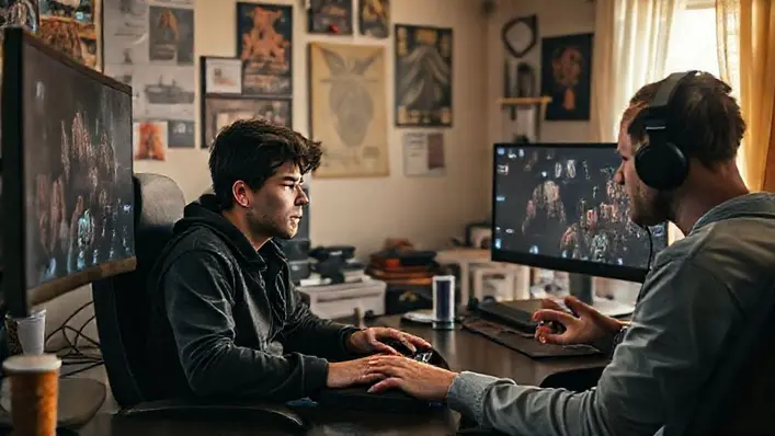 monitor gamer curvo ou reto