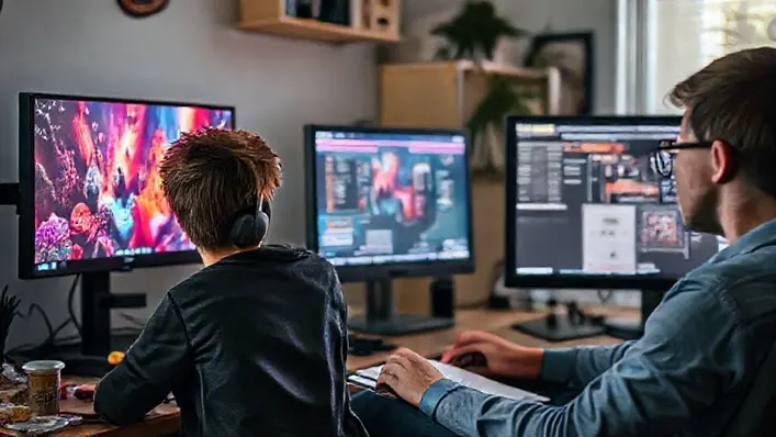 monitor gamer vs pantalla